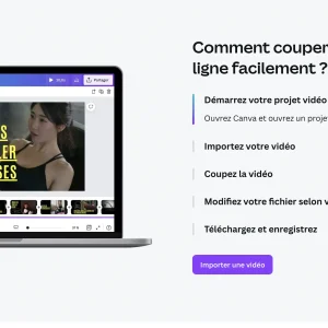 Couper une vidéo avec Canva