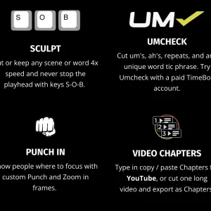 Toutes les fonctionnalités de Timebolt