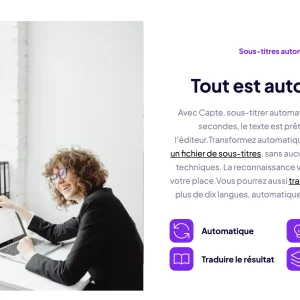 Sous-titrer une vidéo avec l'IA de Capte